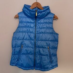 Lilly Pulitzer Sky Blue Puffer Vest